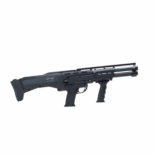 Standard Manufacturing DP 12 Double Barrel Pump Action Shotgun 12 Gauge 18.875" Barrel Black