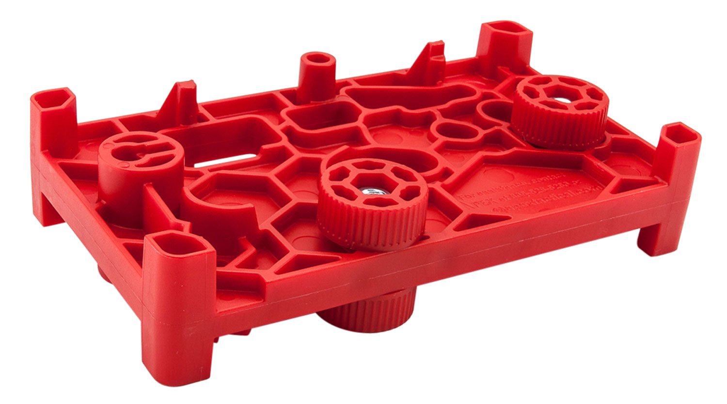 Apex Tactical 104001 Red Polymer Armorer's Block for Pistols, 7-Inch - Apex Tactical Specialties