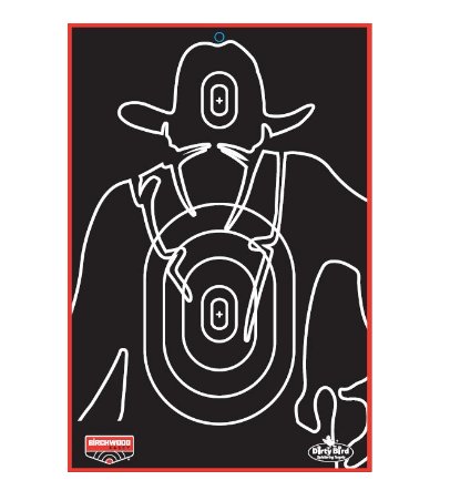 Buy Birchwood Casey Dirty Bird Gunslinger Silhouette Target 12x18 6/ct online