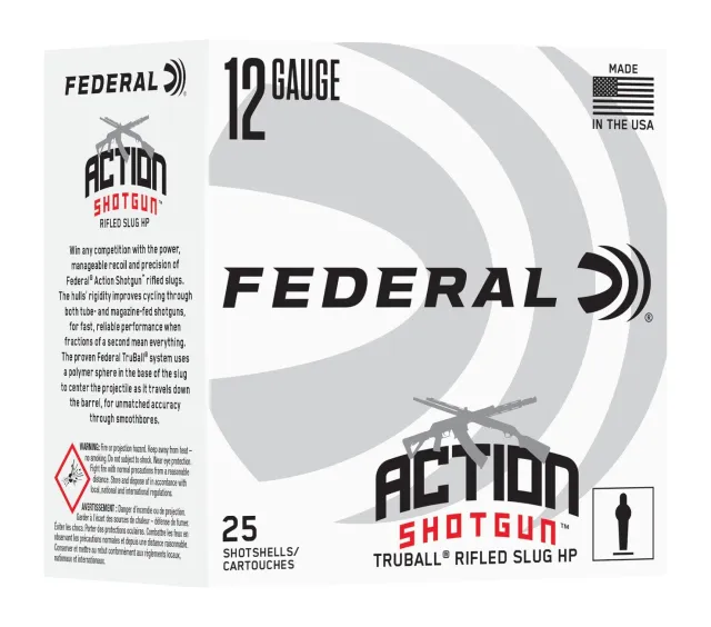 Federal AS12H LRS 12 Gauge TruBall Slug 12GA 2-3/4" - Federal Premium Ammunition - 12 GAUGE