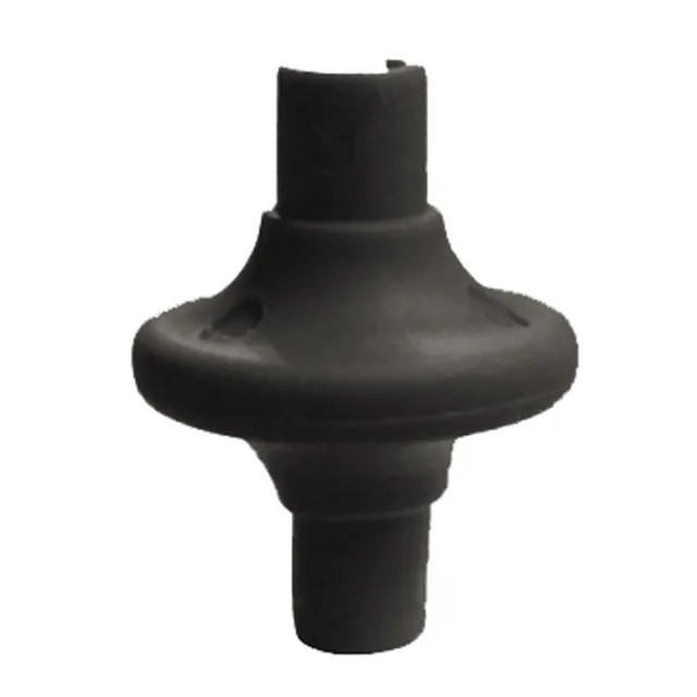 Draves Komfort Kiss Kisser Button Black 25 pk. Soft ergonomic design for fast anchor point. Includes 2 clamps. - Draves