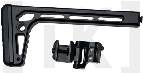 Tandemkross RIM/EDGE Folding Picatinny Buttstock Black AR - Tandemkross