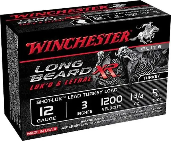 Winchester Ammo STLB1235 Long Beard XR Shot-Lok 12Gauge 3" 1 3/4oz... - Winchester - 12 Gauge