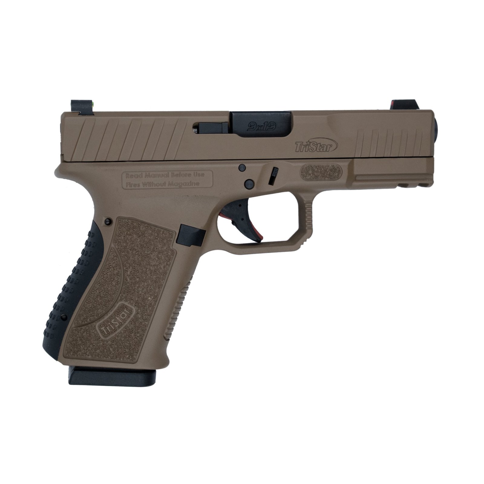 Buy Tristar 85772 APOC 9MM Pistol 15+1 FDE Polymer Accessory Rail online