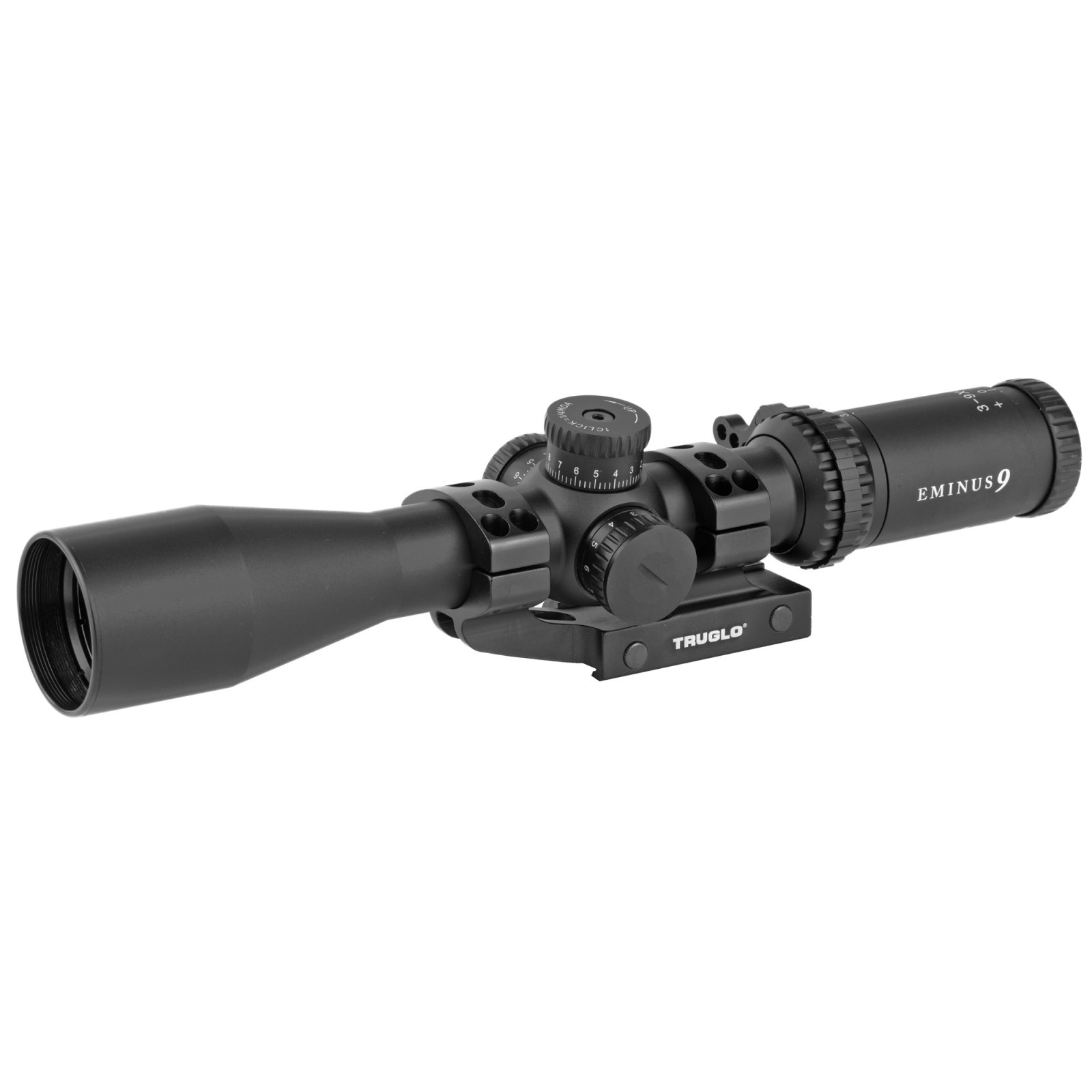 TruGlo Eminus 3-9x42mm Illuminated TacPlex MOA Reticle - TruGlo - 42MM