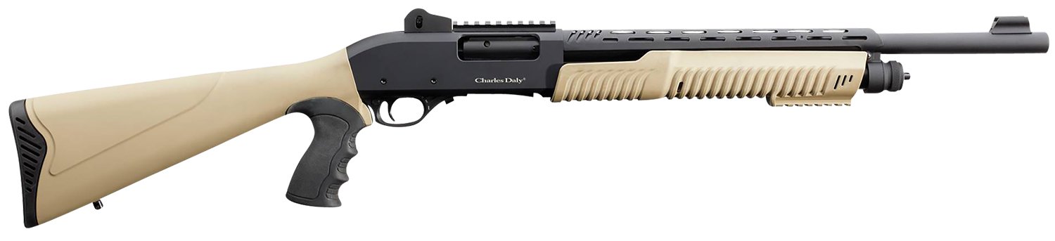 CHARLES DALY 930.279 12 Gauge 3" 18.50In Blk/FDE 5Rd - CHARLES DALY - 12 Gauge 3"