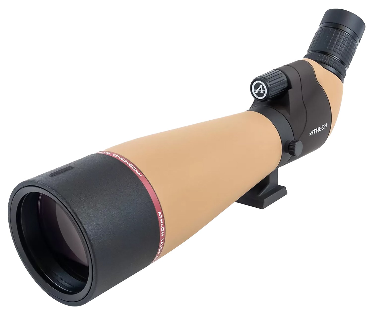 Athlon Optics 315001 Talos 20-60x80mm Angled Spotting Scope Coyote/Black - Athlon Optics - 80MM