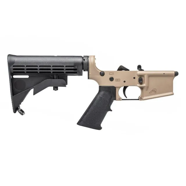 Aero Precision AR15 Gen 2 Complete Lower Receiver with M4 Stock and A2 Grip