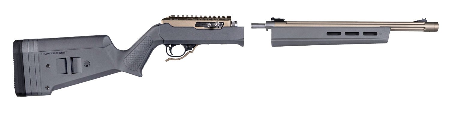Magpul MAG760-GRY Hunter X-22 Stock Stealth Gray for Ruger 10/22 Takedown - Magpul Industries