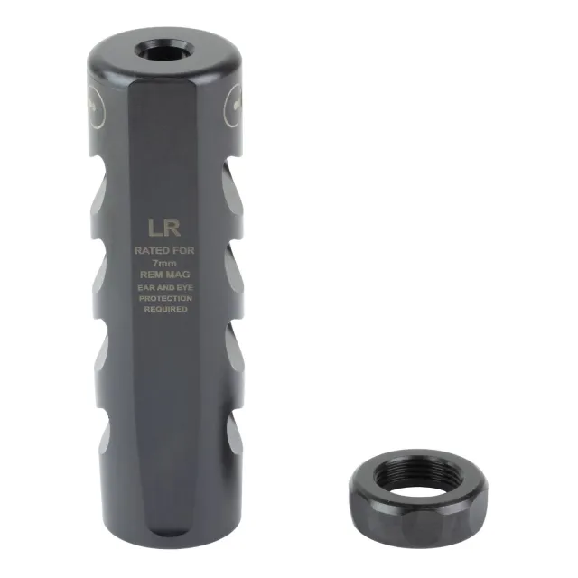 Ultradyne UD11240 Apollo LR 7mm Compensator 5/8x24 Nitride Finish - Ultradyne USA - 276/7 mm