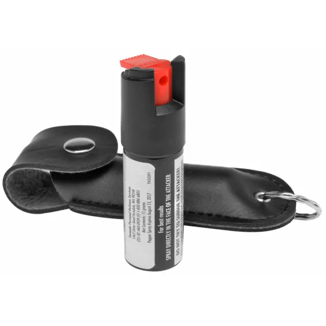 Tornado Personal Defense Tornado Pepper Spray Key Chain 11g Black
