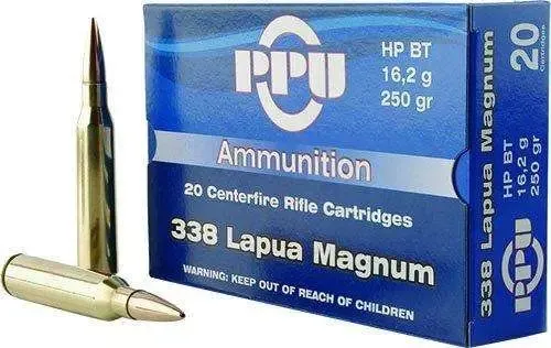 Prvi Partizan PP338H .338 Lapua 250gr HPBT Rifle Ammo 10/Box - Prvi Partizan - 338 Lapua Mag