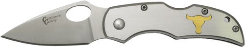 ABKT CC0016 Cattleman's Cutlery Deuce Lockback 2.5" Blade with Clip - American Buffalo Knife & Tool
