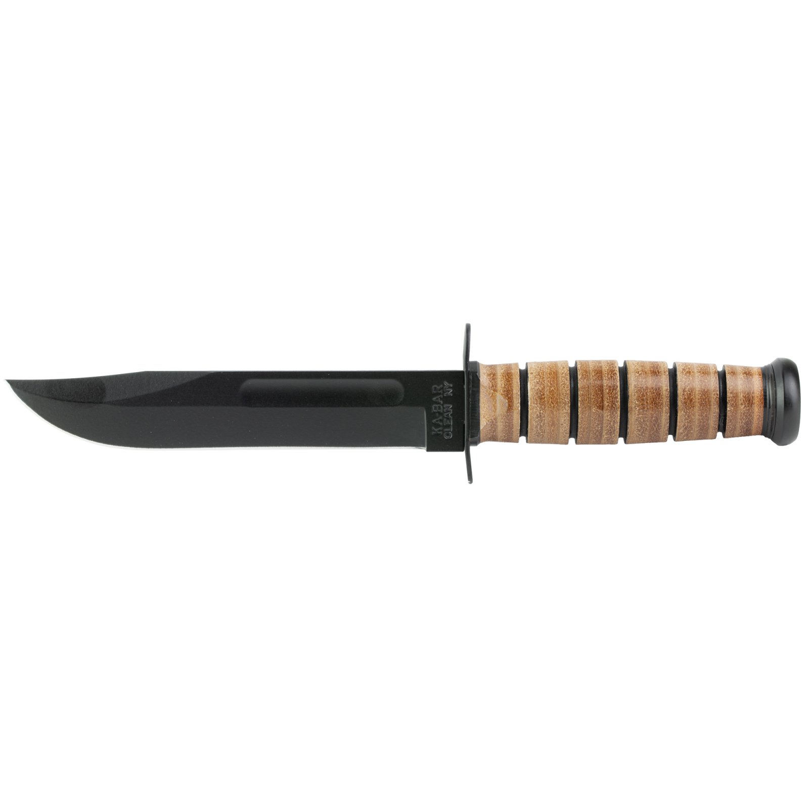 Ka-Bar Fighting/Utility Knife 7" W/Leather Sheath Usmc