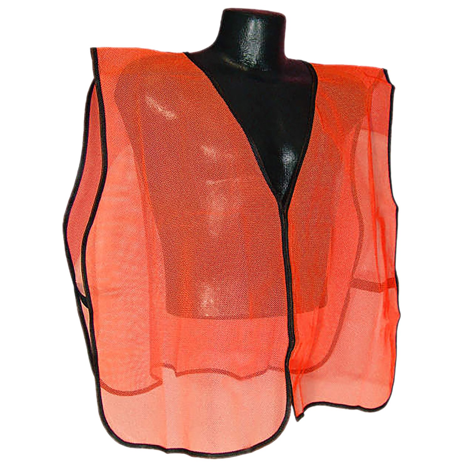Radians SVO Safety Vest Universal Size High Visibility Orange Mesh - RAD