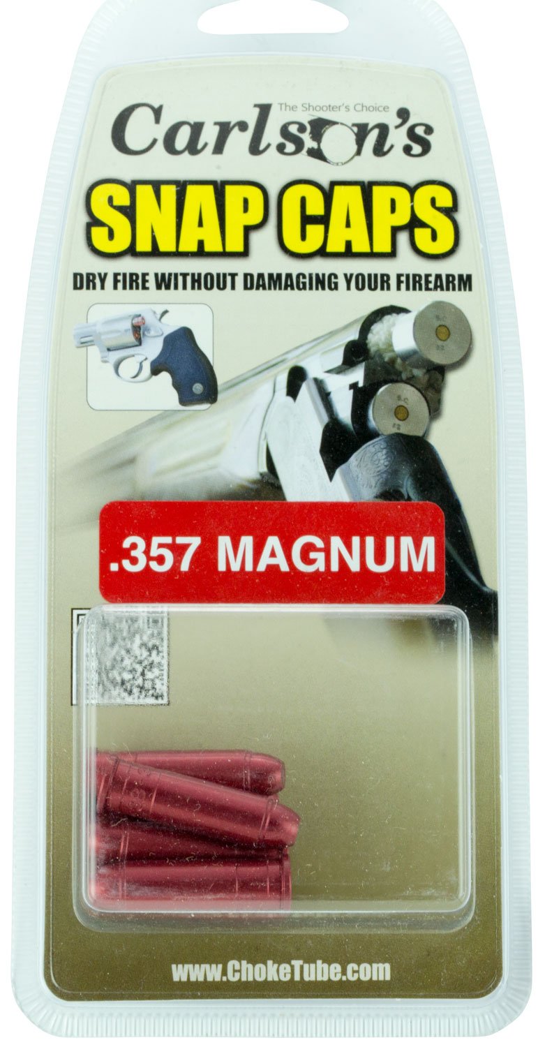 Carlson Snap Cap .357 Magnum 6-Pack Aluminum Training Tool 00059 - Carlson - 357 MAGNUM