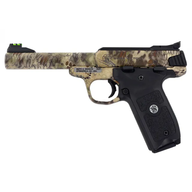 Buy Smith & Wesson SW22 Victory .22 LR 5.5 in Kryptek Highlander 10 Round online