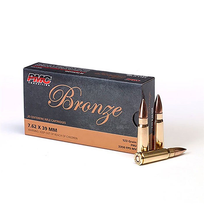 Buy PMC 7.62A 7.62x39 123GR FMJ Ammo 20RD Box online