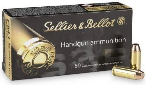 Buy Sellier & Bellot SB10A 10mm Auto 180gr FMJ Ammo 50 Rounds online