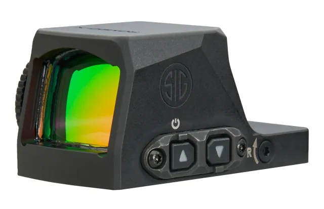 Sig Sauer Electro-Optics SORX1380 Romeo-X Enclosed Pro Black 1x24mm 3MOA Green Dot Reticle RX Footprint Mount - Sig Sauer - 24MM
