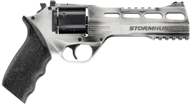 Chiappa 340334 Rhino 357MAG 6" StormHunter Gray, Adj. Fiber Optic Sight