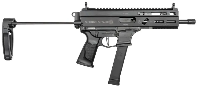 Buy Grand Power 810091152867 Stribog SP9A3G 9mm Luger 8" Black PDW... online