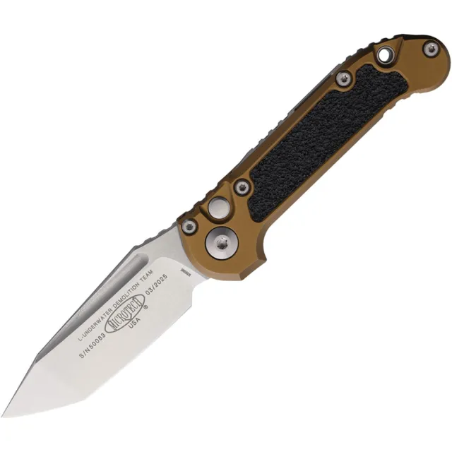 Microtech LUDT G3 1136-10TA 3.5 In T/E Tan Stonewash