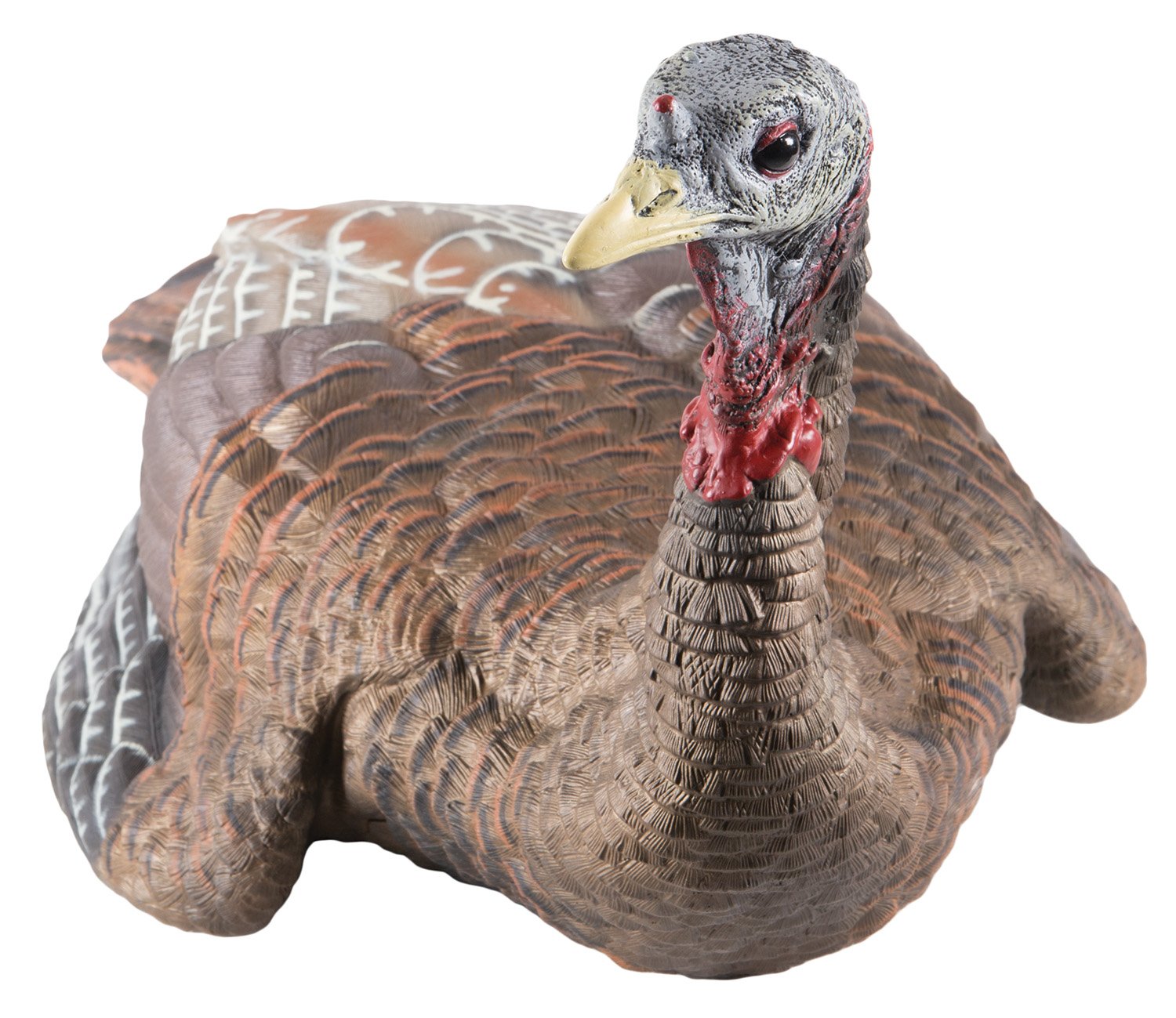 GSM Outdoors AVX-AVX8011 LCD Laydown Hen Turkey Dura-Rubber Multi-Color - GSM Outdoors