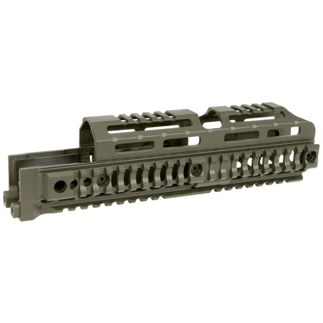 Midwest Industries MI-AK-ALPHA-QR-10 10In Quad Rail Magpul ODG - Midwest Industries