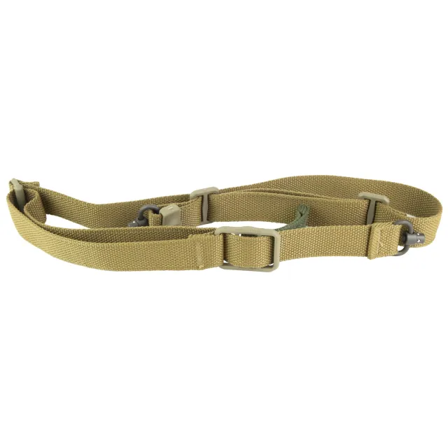 Blue Force Gear VCAS2TO1PB125AACB Vickers 221 Sling Coyote Brown Cordura - Blue Force Gear