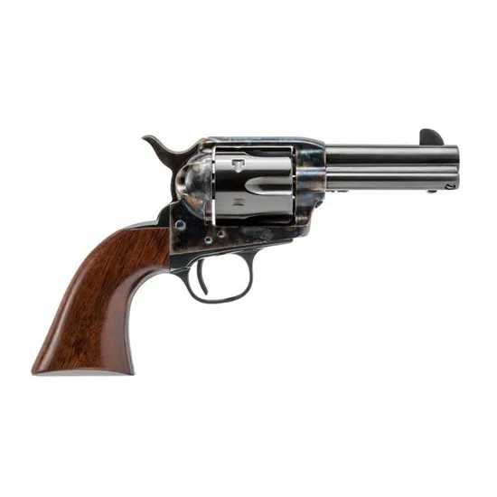 Cimarron CA329 New Sheriff Revolver .357 Magnum 3.5" Barrel Wood Grips - Cimarron - .357 MAGNUM