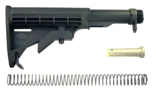 CMMG AR-15 Carbine Stock Kit 6-Position Collapsible Black - CMMG