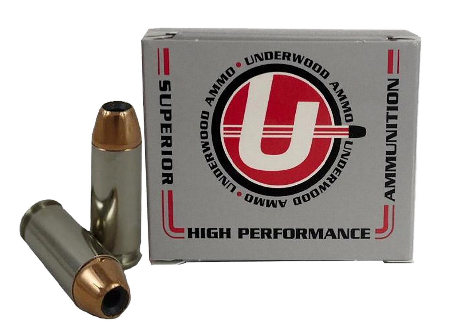 Buy Underwood Ammo 235 10mm Auto 150gr JHP 20 Rds Nickel-Plated Brass online