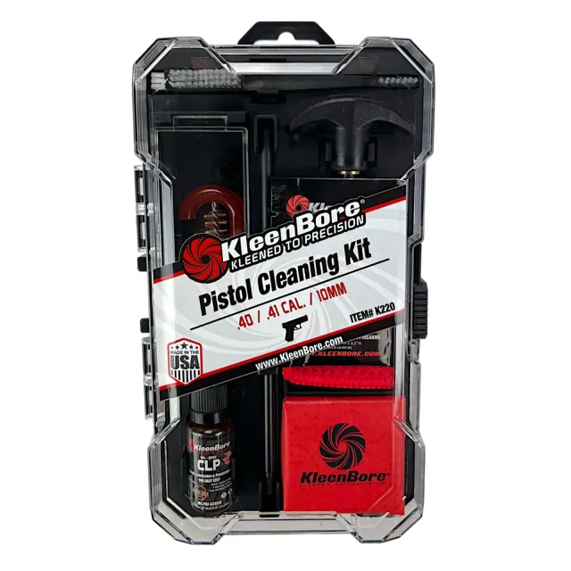 KleenBore Classic Cleaning Kit .40/.41/10mm Handgun - Kleen Bore - .40/.41/10mm