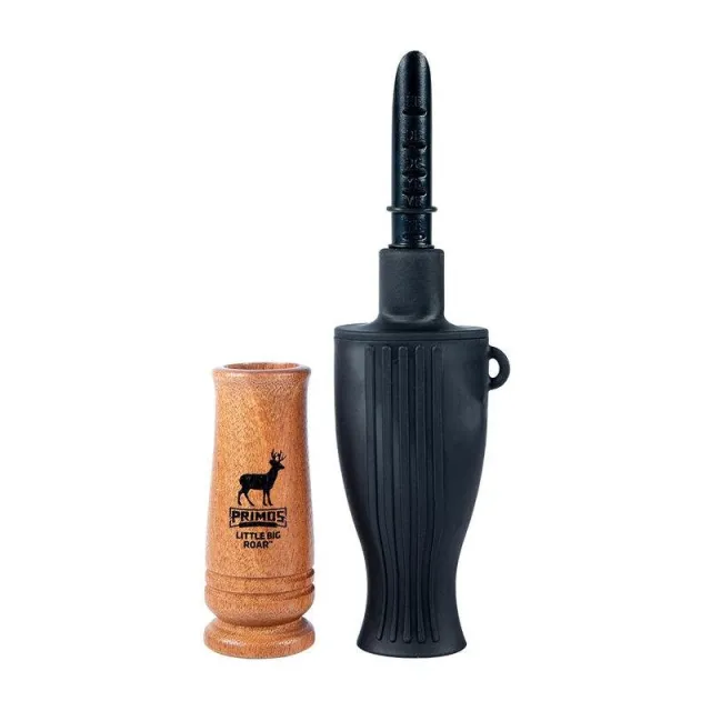 Primos Little Big Roar Grunt Reproducer Hardwood Barrel Soft Rubber End - Primos