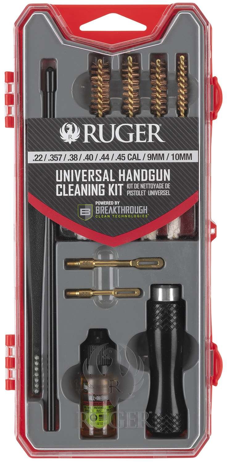 Ruger BCT Handgun Cleaning Kit .22-.45 Cal Universal - Ruger - .22-.45