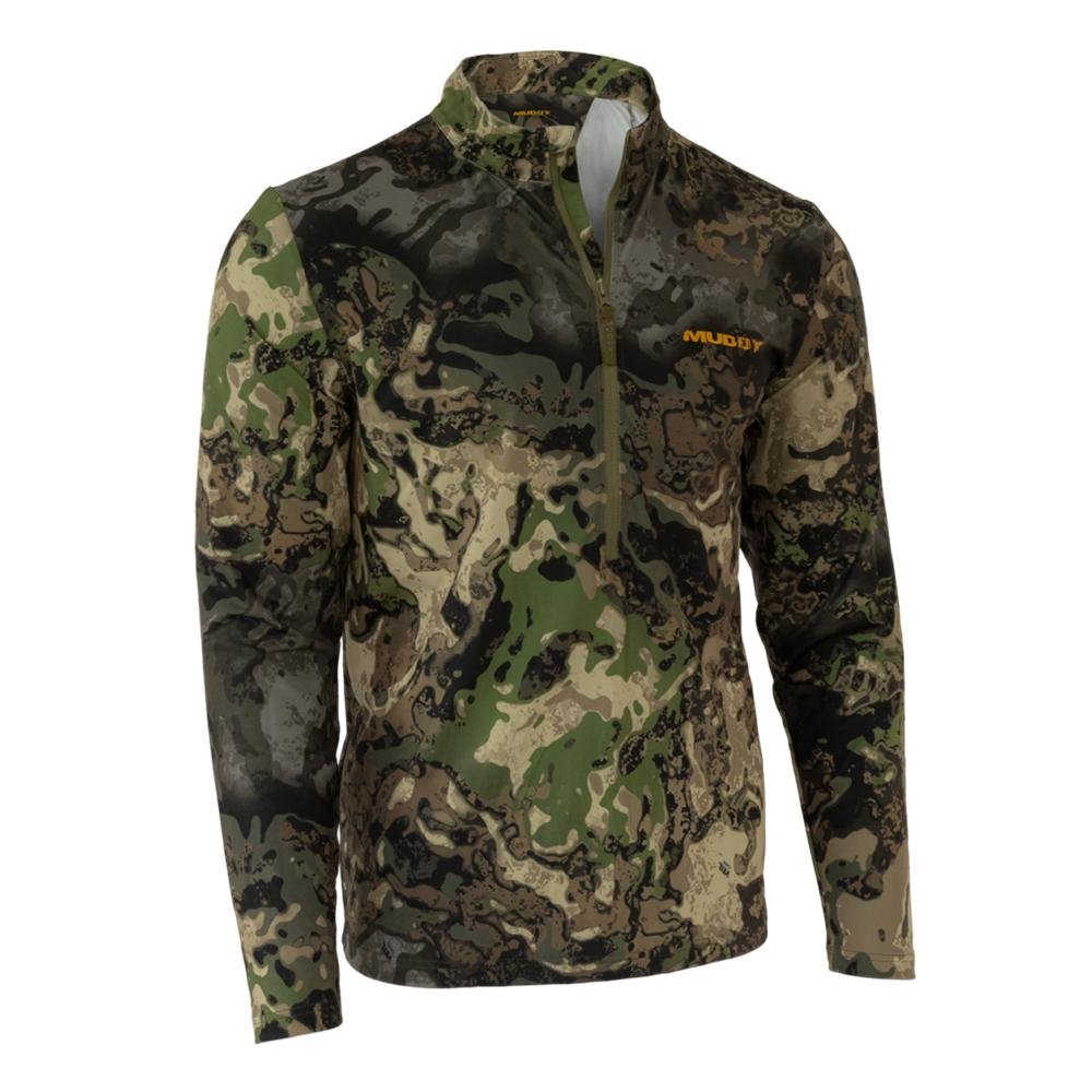 Buy Muddy MUD-LW-QZ-VCH-XL Lightweight Quarter Zip Shirt Veil Canyon XL online