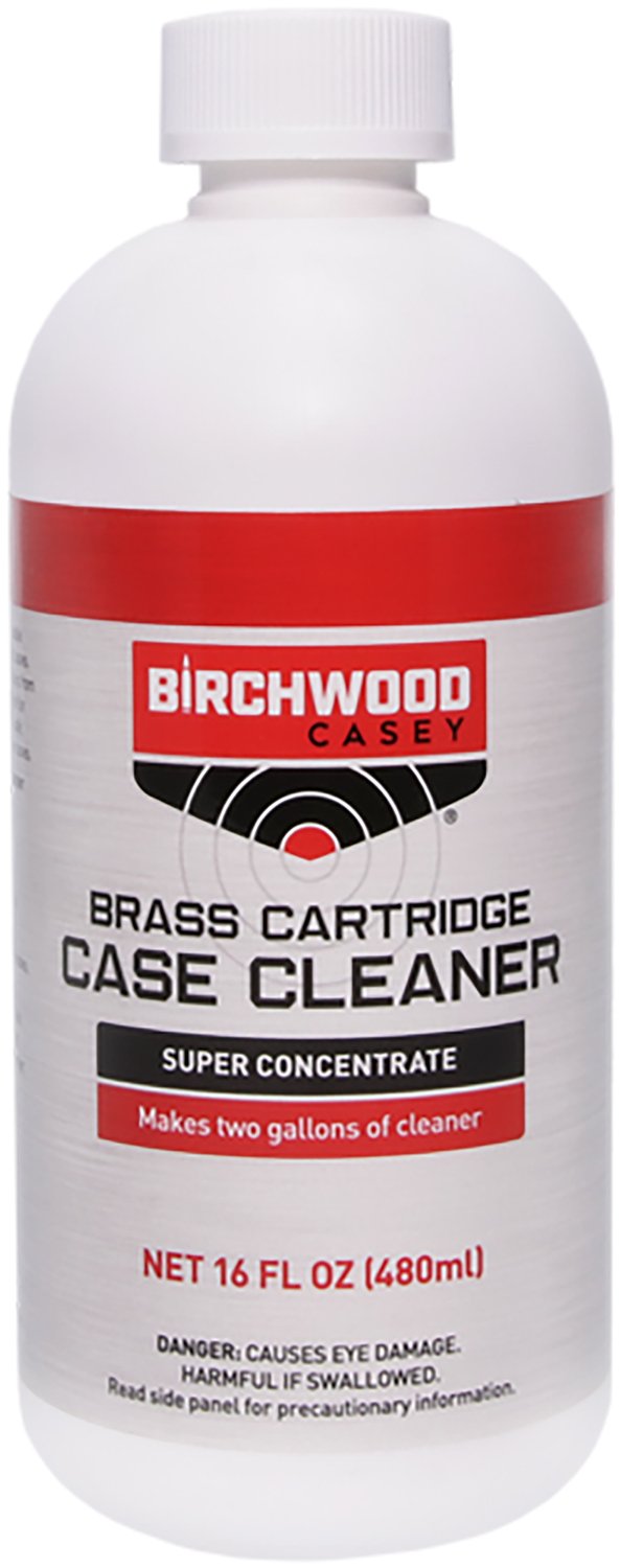 Birchwood Casey 33845 Brass Cartridge Case Cleaner 16 oz Bottle - Birchwood Casey - 16 OZ