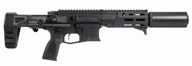 Maxim PDX-SD-PISTOL SUPPRESSED PISTOL BRACE 300 BLKOUT 5.5IN BARREL 20RD URBAN GREY-SCW BRACE-ALG TRIGGER-SDX TWO PIECE HANDGUARD-PDX-SD 7.62 SUPPRESSOR MXM-47846