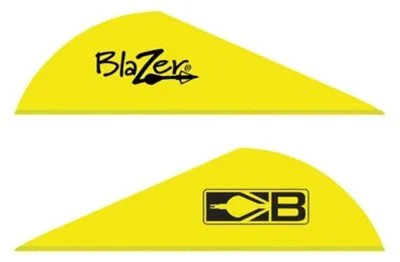 Bohning Blazer Vanes Neon Yellow 100 pk. (Model: 10832NY2) - Bohning