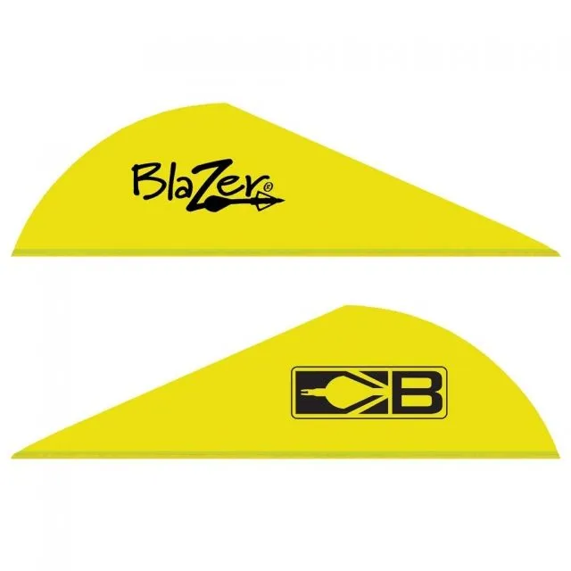 Bohning Blazer Vanes Neon Yellow 1000 pk. - Bohning