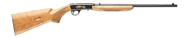 Browning 021051102 SA22 Grade VI Bird's Eye 22 LR 19.375" Polished Blued Rifle