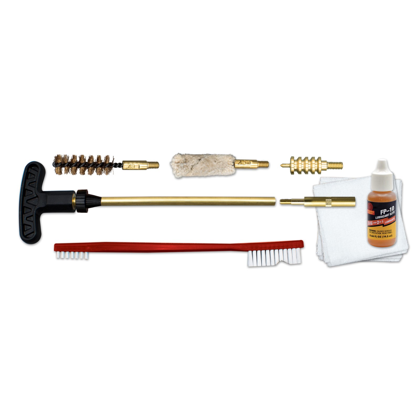Otis Technology Sectional Rod Pistol Cleaning Kit .40/10mm - Otis Technology - .40/10mm