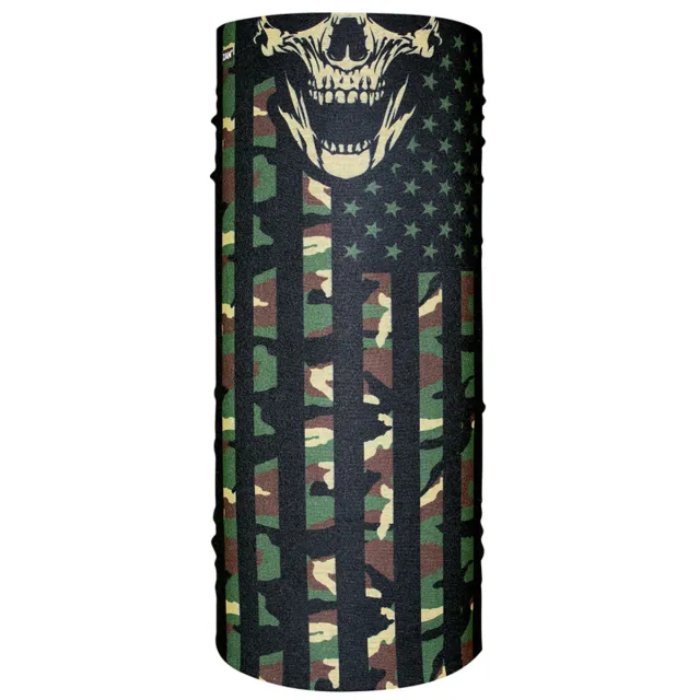Zan Headgear Motley Tube Face Gaiter Lightweight UPF 50+