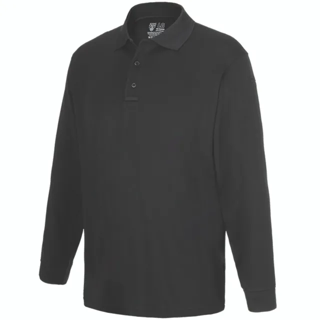 Flying Cross Long Sleeve Impact Polo Moisture-Wicking Anti-Odor