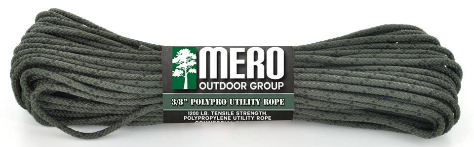 Mero 3/8 Polypro Utility Rope 50 ft. Camouflage - E.L. Wood Braiding Co. Inc.