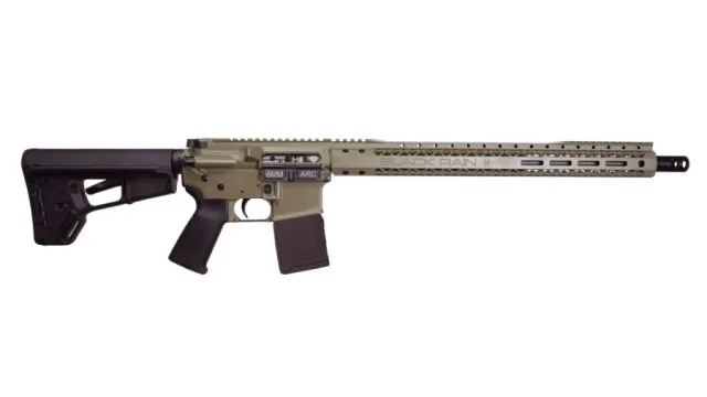 Buy Black Rain CARDIAC6ARCFDE 6mm ARC 18" FDE Rifle, 4150V Barrel, MLOK Handguard online