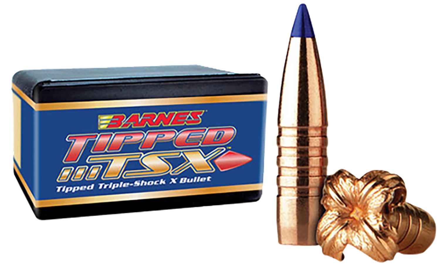 Barnes Tipped TSX (TTSX) Bullets 6.5mm .264" 100 gr TTSXBT 50-ct - Browning - 264 Caliber