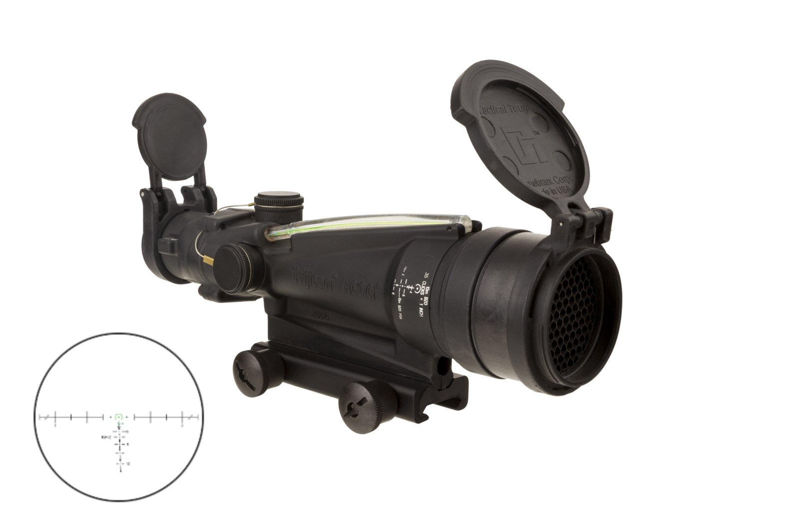 Trijicon TA11MGO-M249 ACOG 3.5x35 Dual Illum 1000yd BDC Black - Trijicon
