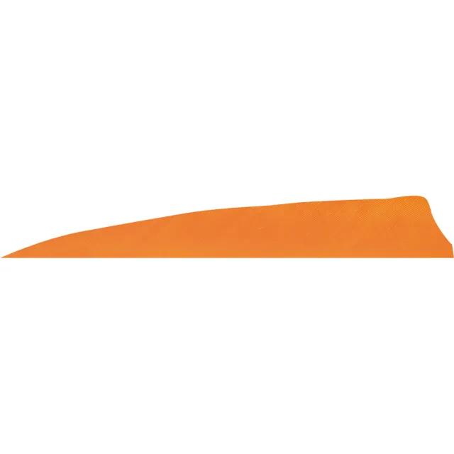 Gateway 400LSSFO-50 Shield Cut Feathers Flo Orange 4 In LW 50 Pack - Gateway